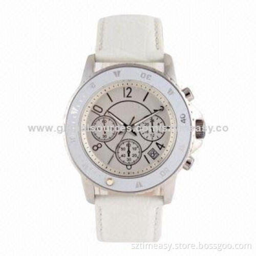 Students' Watch with Comfortable Leather Band